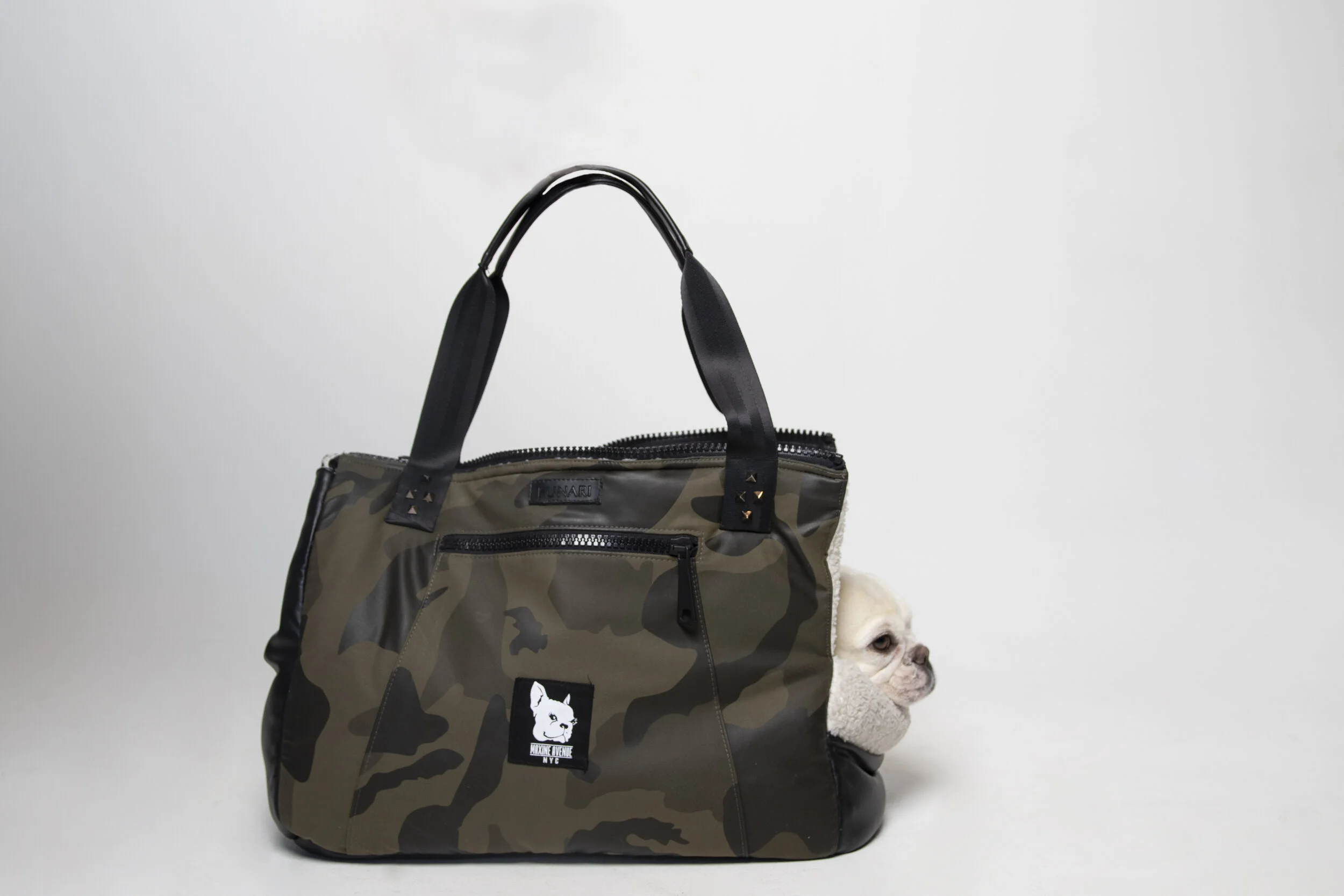 バッグ siiilon DOG BAG Touchdog Wiggle-Sack Fashion Designer Front and Backpack Dog